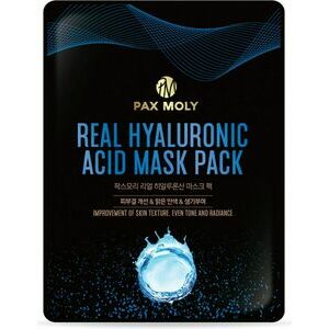 () Pax Moly Real Hyaluronic Acid Mask Pack - Auduma sejas maska ar hialuronskābi