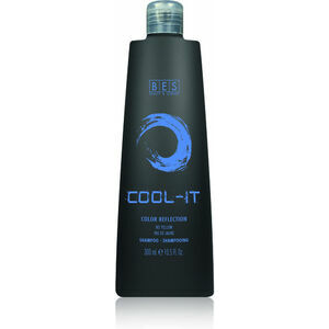 BES COOL-IT SHAMPOO Тонируюший шампунь для седых и светлых волос, антижелтый,300 ml