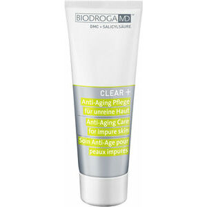 Biodroga MD Clear+ Anti-Age Care for Impure Skin - Антивозрастной крем для проблемной кожи, 75ml