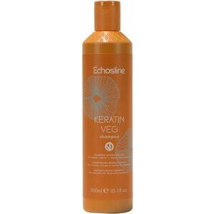 Echosline Keratin Veg Restructuring shampoo - Atjaunojošs šampūns (300ml/1000ml)