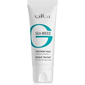 Gigi Sea Weed Treatment Mask - Лечебная маска для смешанной, жирной чувствительной и кожи с легкой степенью угревой сыпи, 75ml