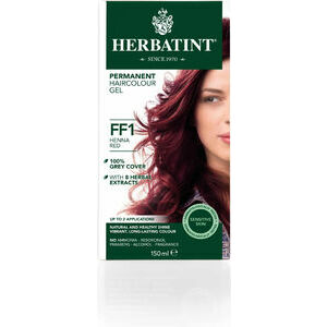 Herbatint Permanent HAIRCOLOUR Gel - Henna Red, 150 ml / Краситель для волос