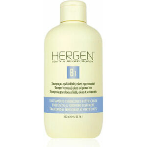 HERGEN B1 SHAMPOO FOR STRESSED HAIR - Šampūns nogurušiem, krāsotiem, ilgviļnotiem matiem (100ml/400ml)
