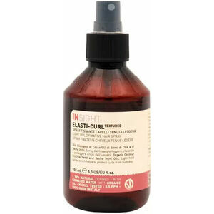 Insight Elasti-Curl Light Hold Fixative Spray - Vieglas noturības fiksējošs aerosols cirtainiem matiem, 150ml