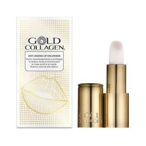 Lip Volumizer Gold Collagen - бальзам для губ c пептидами для пухлых губ