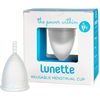 LUNETTE Menstrual Cup, Clear - Menstruālā piltuve, Caurspīdīga