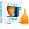 LUNETTE Menstrual Cup, Orange - Менструальная чаша, оранжевая