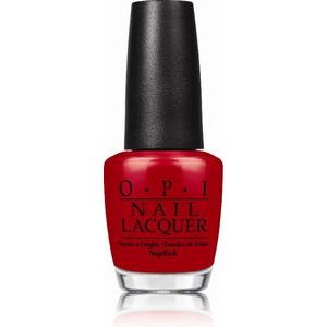 OPI nail lacquer (15ml) - nail polish color  Red Hot Rio (NLA70)