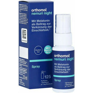 Orthomol NEMURI Spray - Mutē izsmidzināms aerosols pirms iemigšanas, 25ml