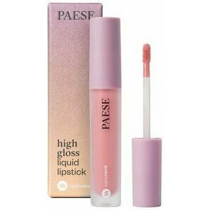 PAESE High Gloss Liquid Lipstick - Lūpu spīdums (color: No 51 Soft Nude ), 4,5ml / Nanorevit Collection