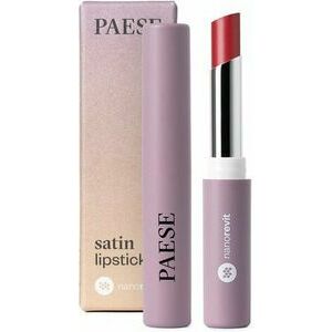 PAESE Satin Lipstick (color: No 25 Black Cherry), 2,2g / Nanorevit Collection