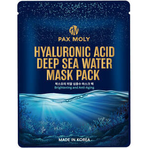 Pax Moly Hyaluronic Acid Deep Sea Water Mask Pack - auduma maska ​​ādas intensīvai mitrināšanai