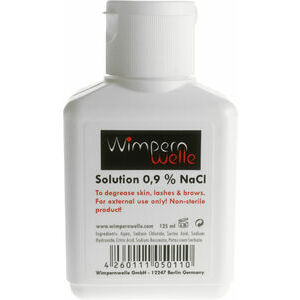 Wimpernwelle Phys. Sodium Chloride Solution 0,9% 125 ml - nātrija hlorīda šķīdums