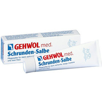 GEHWOL med Schrunden-Salbe - Ziede ļoti saplaisājušām pēdām, stipri sausai ādai, saplaisājušas pēdu ādas kopšanai (75 ml / 125 ml / 500 ml)