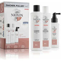 Nioxin SYS 3 Trialkit- Sistēma Nr. 3 - Nostiprina matu struktūru un atjauno mitruma līdzsvaru matos (300+300+100)