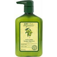 CHI OLIVE Organics Shampoo - šampūns matiem un ķermenim (340ml/710ml)
