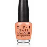 OPI nail lacquer - nagu laka (15ml) - nail polish color Is Mai Tai Crooked? (NLH68)