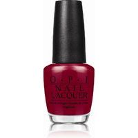 OPI nail lacquer - nagu laka (15ml) - nail polish color  Malaga Wine (NLL87)