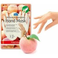 Purederm Moisture & Nourishing Hand Mask PEACH - Mitrinoša un barojoša roku maska Persiku