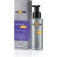 YELLOW PURE SILVER Concentrated violet ash booster for cool blonds and grey hair, 100ml