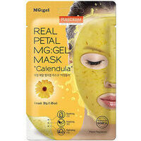 Purederm Real Petal MG:Gel Mask Calendula - Gēla maska MG: Īstā ziedlapiņa “Kliņģerīte” ()
