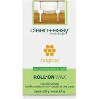 Clean & Easy Original Wax Refill – Oriģinālā šķidrā vaska kārtridži kājām (3x80 gr)