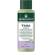 HERBATINT Violet shampoo - фиолетовый шампунь для предотвращения пожелтения волос, 260ml