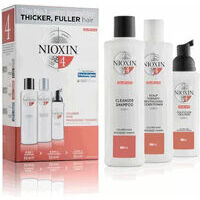 Nioxin SYS 4 Trialkit - Sistēma Nr. 4 - Sniedz apjomīgāka izskata matus, vienlaicīgi atjaunojot mitruma līmeni matos (150+150+40)