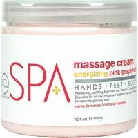 BCL SPA Energizing Pink Grapefruit Massage Cream – Masāžas krēms rokām un kājām (Rozā greipfrūts), 473ml