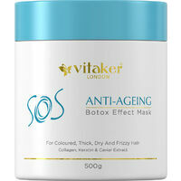 PROF. Vitaker London SOS Anti–Ageing Hair Botox, 500 g - matu atjaunošana, matu maska ar botoksu efektu