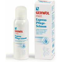 Gehwol med Express Pflege Schaum - kopjošas putas tūlītējai ādas mitrināšanai (35ml () / 125ml)