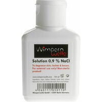Wimpernwelle Phys. Sodium Chloride Solution 0,9% 125 ml - раствор натрия хлорида 0,9% для удаления излишков жира с век и ресниц