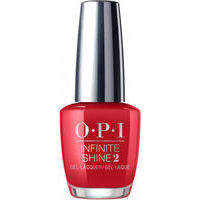 OPI Infinite Shine nail polish (15ml) - особо прочный лак для ногтей, цвет Big Apple Red (LN25)