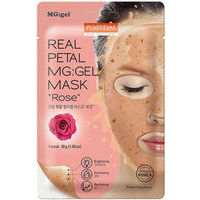 Purederm Real Petal MG: Gel Mask Rose - Gēla maska MG: īstā ziedlapiņa “ROZE” ()