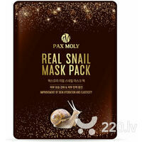 PAX MOLY Real Snail Mask Pack - Маска тканевая с экстрактом муцина улитки