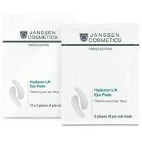 Janssen Cosmetics Hyaluron Lift Eye Pads - Vienreizējās lietošanas pretgrumbu maska acīm, 10gab