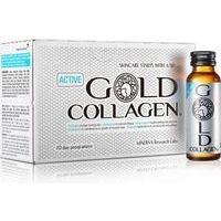 Active Gold Collagen- питьевой колладен и гуалуроновой кислоты с глюкозамину для активных людей,  10-ти дневный курс
