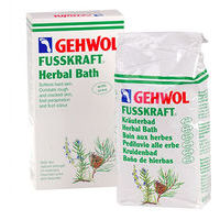 GEHWOL FUSSKRAFT Herbal Bath- Augu ēteriskās eļļas saturoša sāls pēdu vannošanai - 400 g