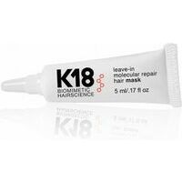 K18 Peptide™ leave-in molecular repair hair Mask - Molekulārā matu atjaunošana mājās, 5 ml