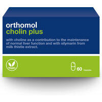 Orthomol Cholin Plus N60 - Choline with milk thistle for extra benefits