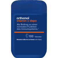 Orthomol Vitamin C depo tabl. N100 - Ilgstošas un vienmērīgas iedarbības vitamīns C